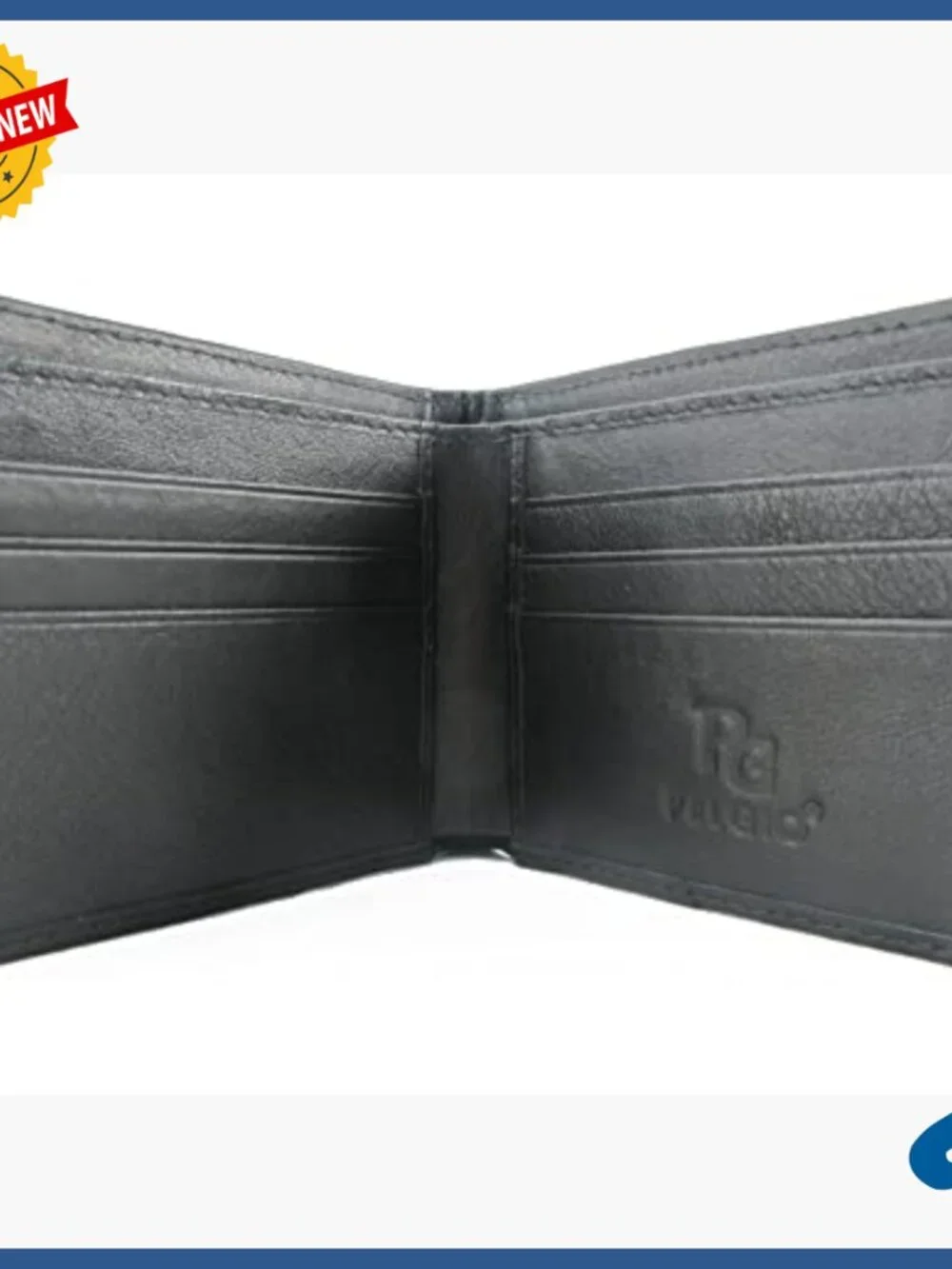 Genuine Crocodile Leather Slim Bifold Wallet with 6 Card Slots